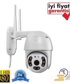 2 MP DIŞ MEKAN WİRELESS KABLOSUZ PTZ GÜVENLİK KAMERASI