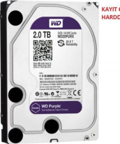 WD Purple WD20PURX 3.5 2 TB SATA 3 Güvenlik Kamera Sistemi Harddiski