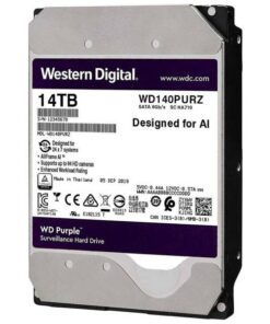 WD Purple WD140PURZ 3.5" 14 TB 7200 RPM SATA 3 HDD